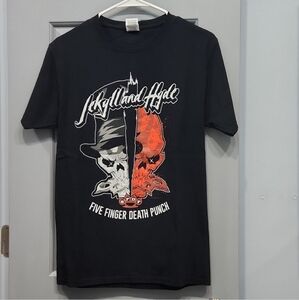 NWOT 5FDP Five Finger Death Punch Jekyll and Hyde Tee